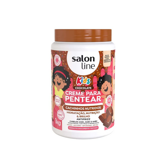 Crema para Peinar Chocolate Kids Cachinhos Nutridos