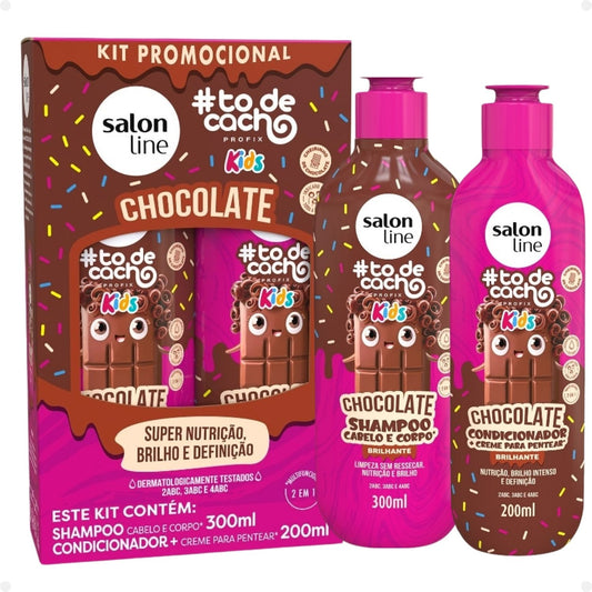 Kit Salon Line Kids #todecacho Chocolate