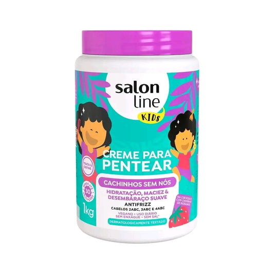 Crema para Peinar Rizos Sin Nudos Kids .